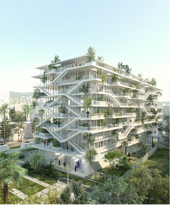 Immeuble Anis - ZAC Nice Meridia - 2 © Nicolas Laisné Associés