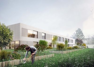 Bâtiment scientifique du Lycée Théodore Monod – Le Rheu (35)