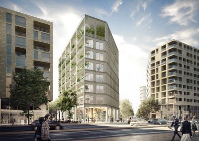 Quartier Belvédère – Immeuble Bureaux, Ilot EB4 – Bordeaux rive droite (33)