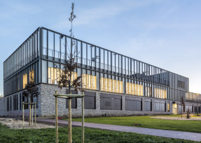 Pole Educatif Simone Veil - Rennes - Vue 04©Brenac-Gonzalez-Architectes