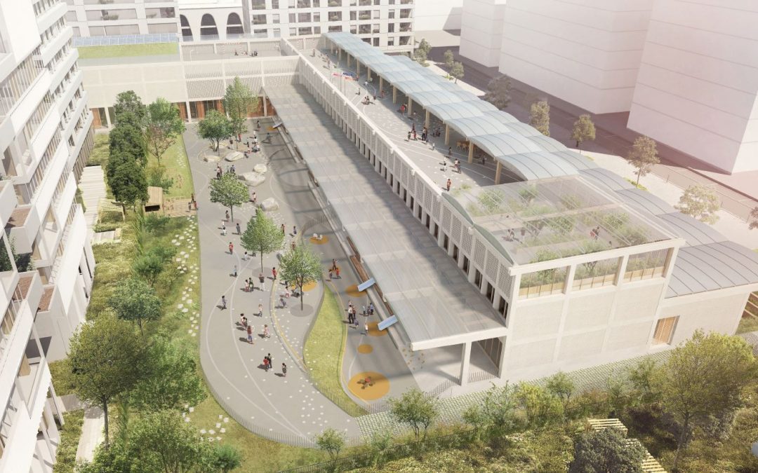 Nouveau groupe scolaire Eugénie Brazier – Lyon Confluence (69)