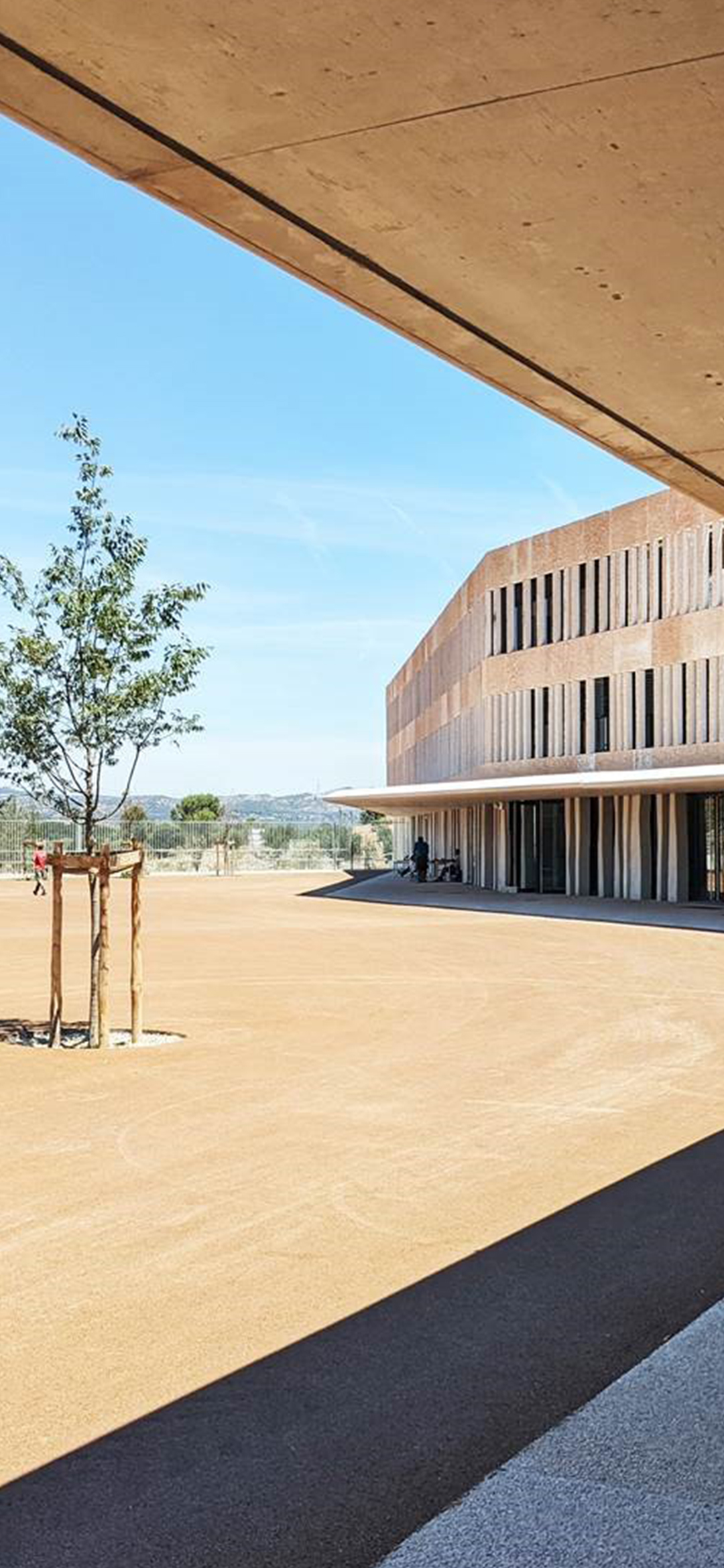 Collège LançonProvence©NICarchitecture_RudyRicciotti