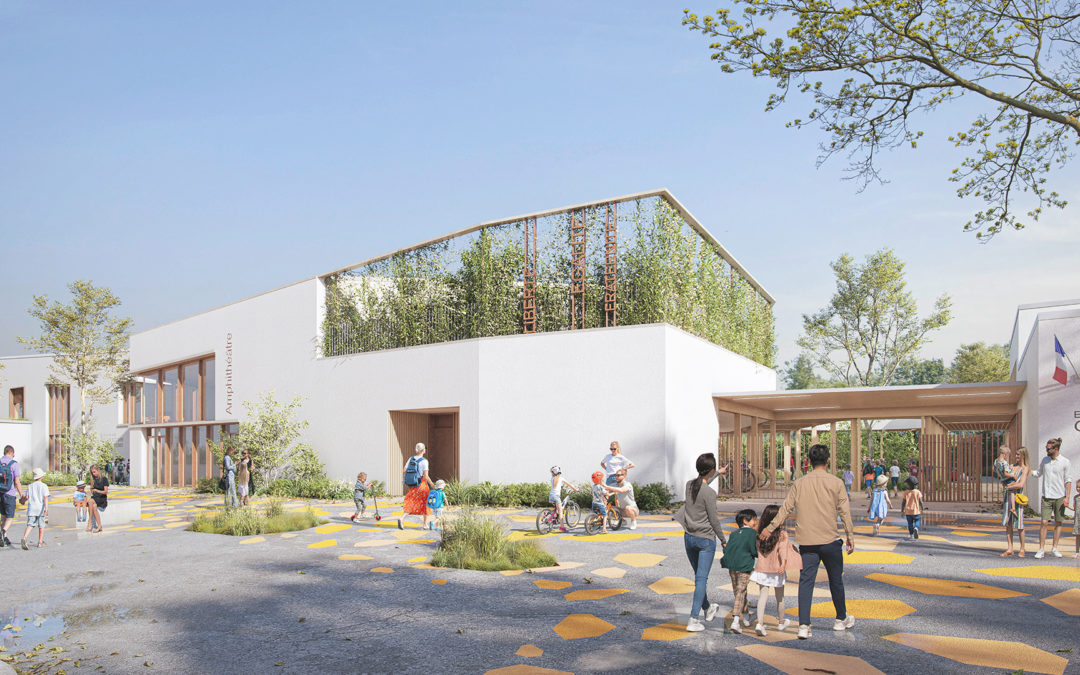 Groupe scolaire des Brosses à Communay (69)