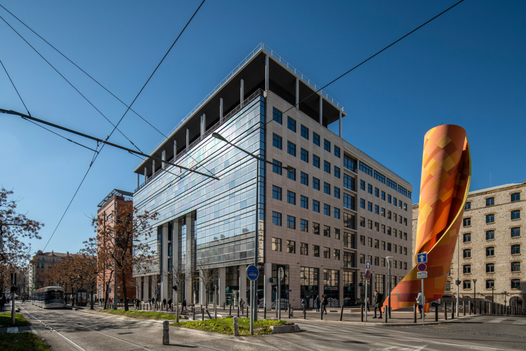 Immeuble de bureaux Cap Joliette Marseille (13) OTEIS