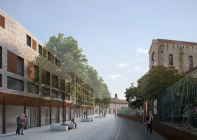 Cité des Chercheurs Toulouse_2© Taillandier Architectes Associés / Nissou Architectes