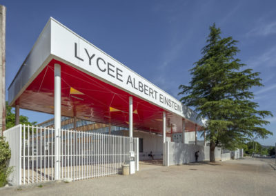 Lycée Albert Einstein Bagnols_2© Genet Architecture / Gérard Ettore (AAGE Aménagements)