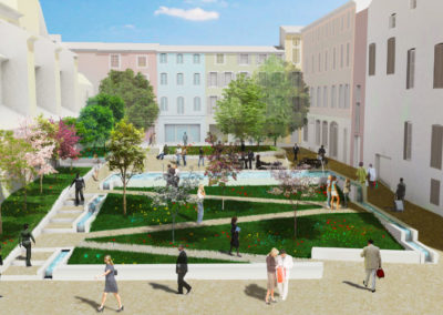 Aménagement des espaces publics « Îlot Vert »- Montélimar (26)