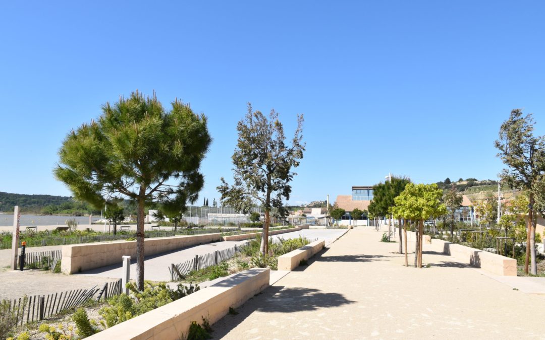 Aménagement des rives de l&rsquo;étang de Berre – Saint-Chamas (13)