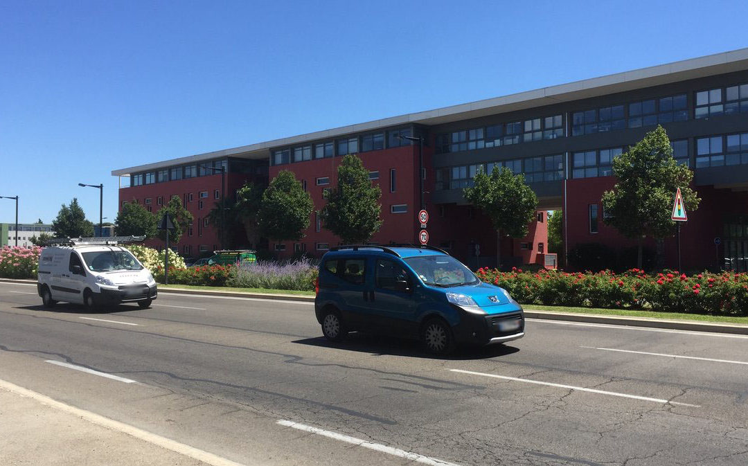 Prolongement de la voie urbaine sud de Nîmes (30)