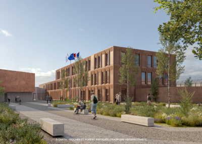 Maison d'arrêt Seine-Saint-Denis Villepinte-Tremblay Cour Honneur 1920x1080