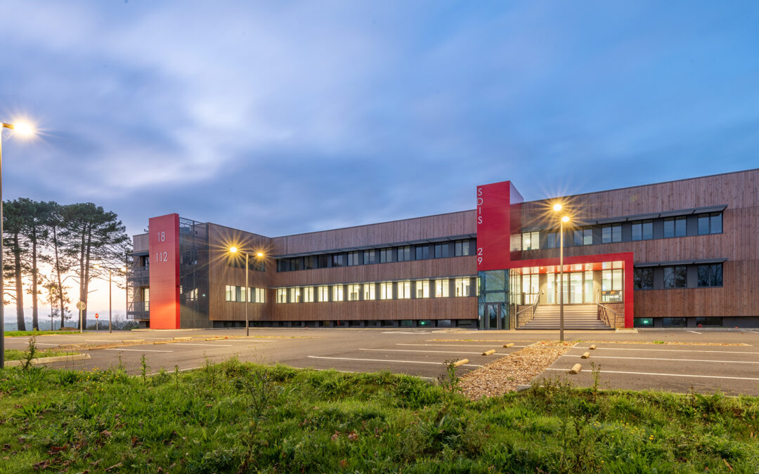 Centre de formation départemental du SDIS à Saint-Segal (29)