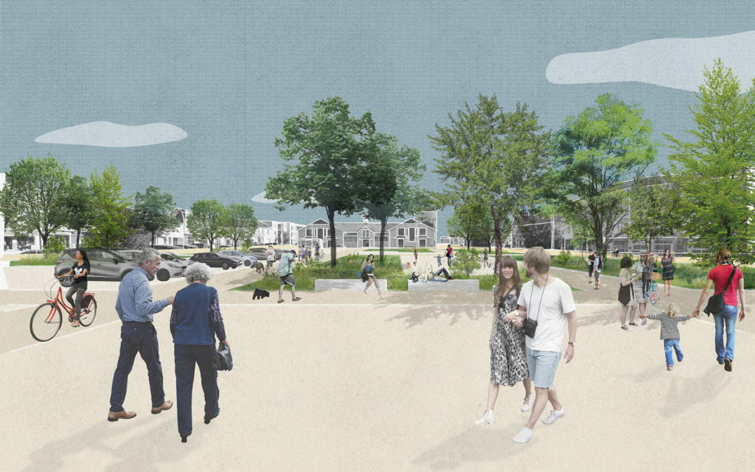 Réaménagement des Places Flandres-Dunkerque et Lavault – Thouars (79)