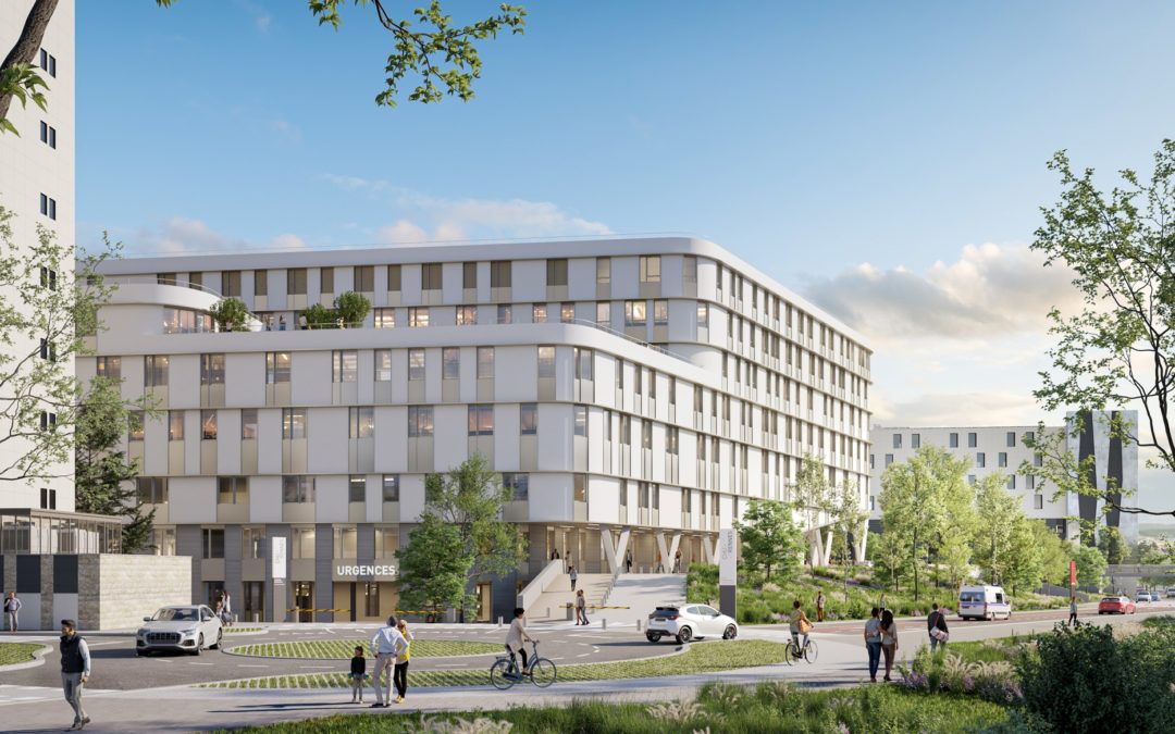 Nouvel Hôpital Femme-Mère-Enfant du CHU de Rennes (35)