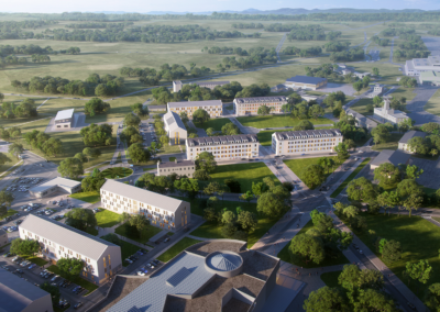 Bricy Armee - Aerial View ©Arte Charpentier