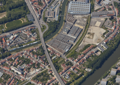 Cité judiciaire Nancy vue aérienne D.7.1 - GN_2020_OUEST_BC41