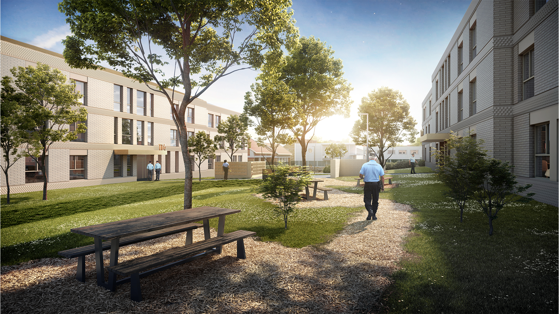 Malakoff Caserne - Coeur îlot ©Arte Charpentier 1080x1920