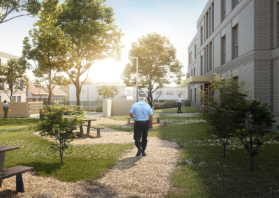 Gendarmerie du Glacis du Fort de Vanves (92)