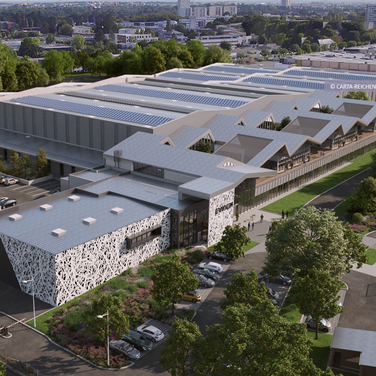 Site Industriel Atos_Angers_00© Carta Reichen et Robert Associés / Johanne San